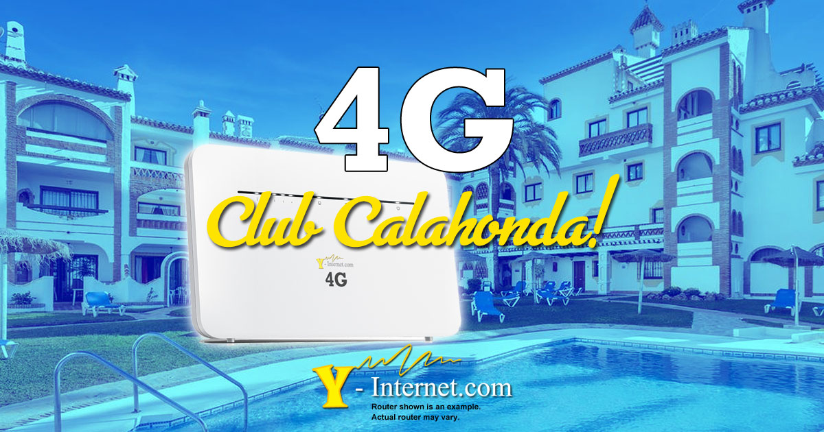 Club Calahonda 4G Internet, Costa Del Sol
