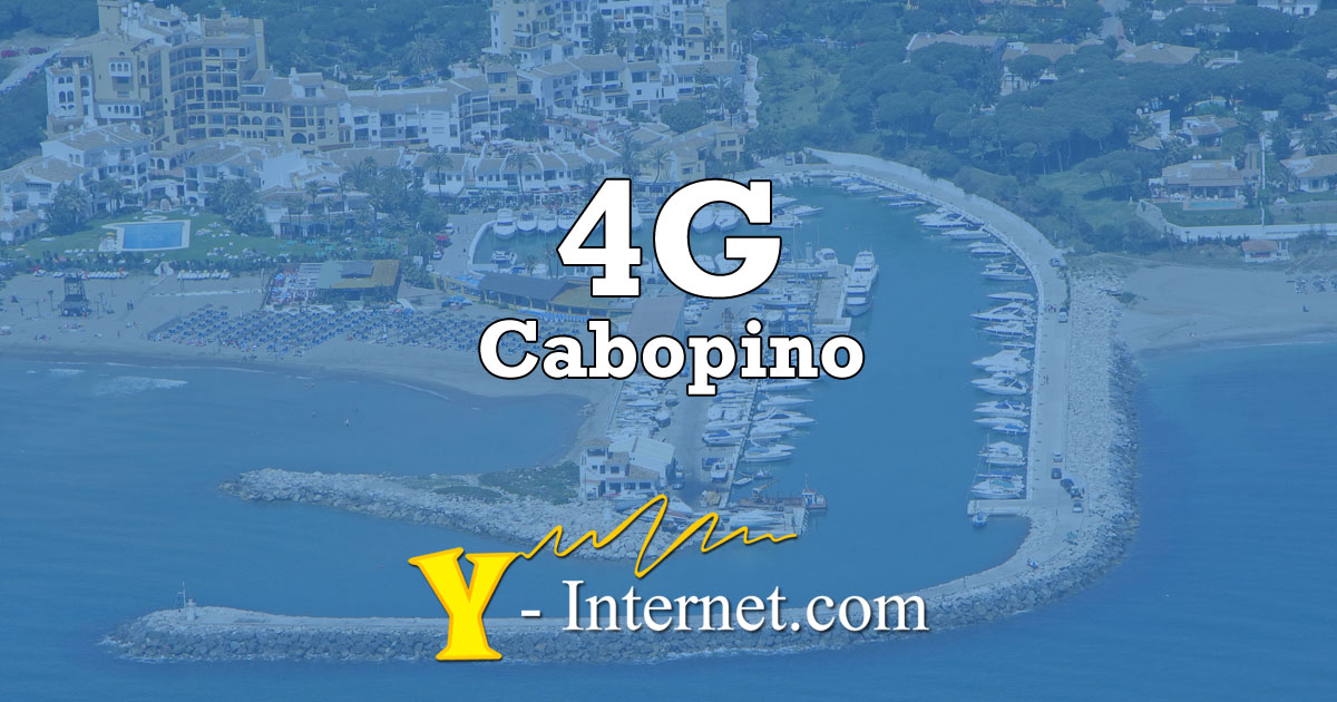 4G Fiber Optic WiFi Internet Cabopino Mijas Costa Spain OG02
