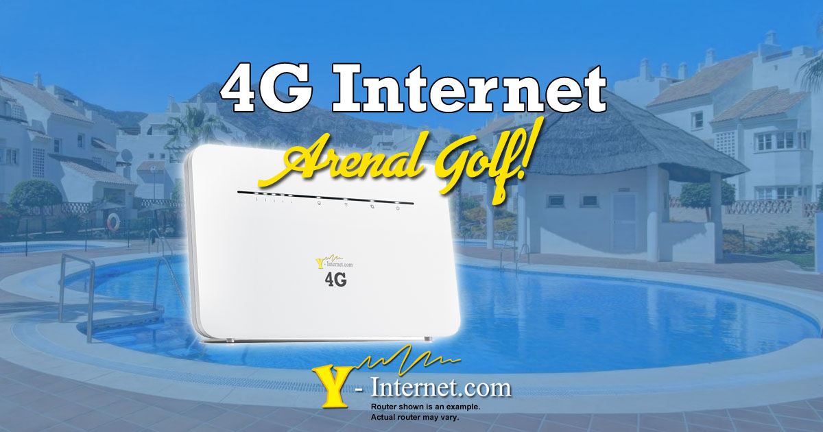 Arenal Golf Internet 4G Wimax Y-Internet Sitio de Calahonda Mijas Spain OG01