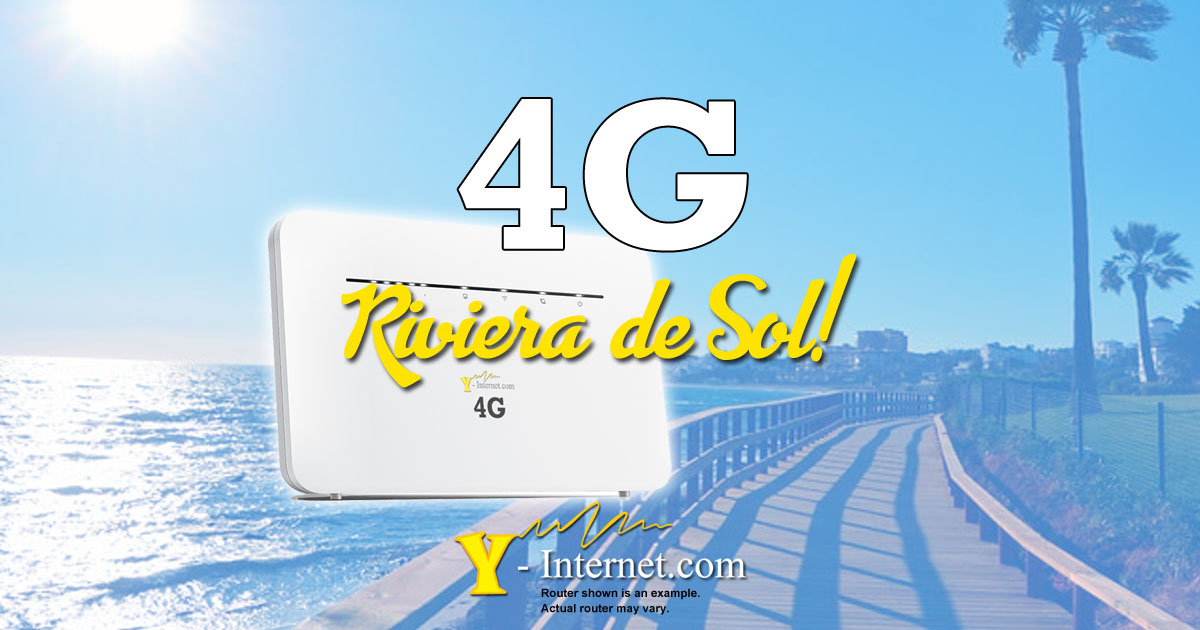 4G Internet Riviera del Sol
