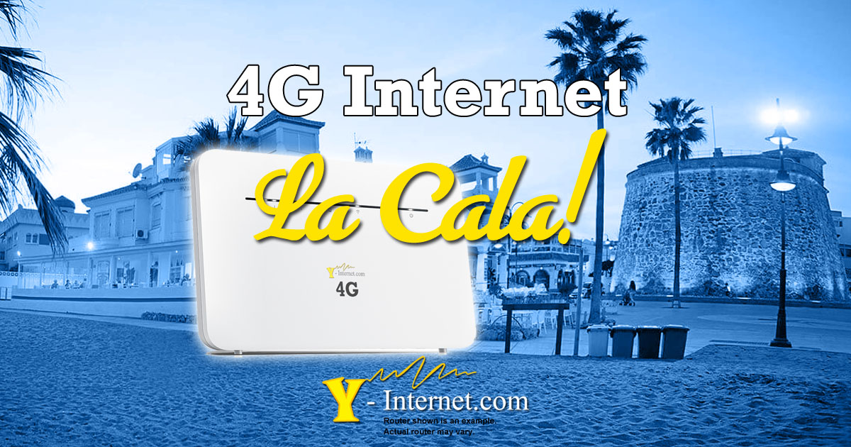 4G Internet in La Cala de Mijas Y-Internet OG01