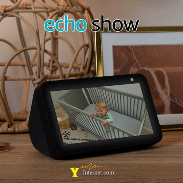 Echo Show 5 Compact Smart Display Alexa Black Y-Internet Smart Home & Security P03