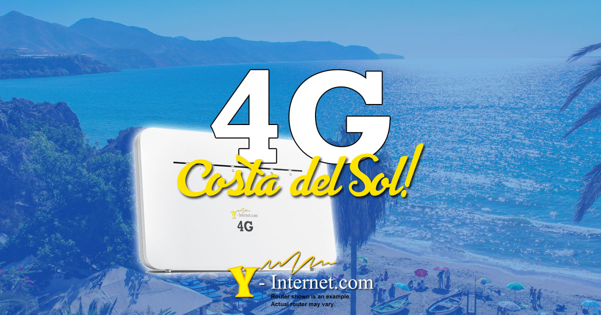 4G Costa del Sol - 4G Internet from Y-Internet_com