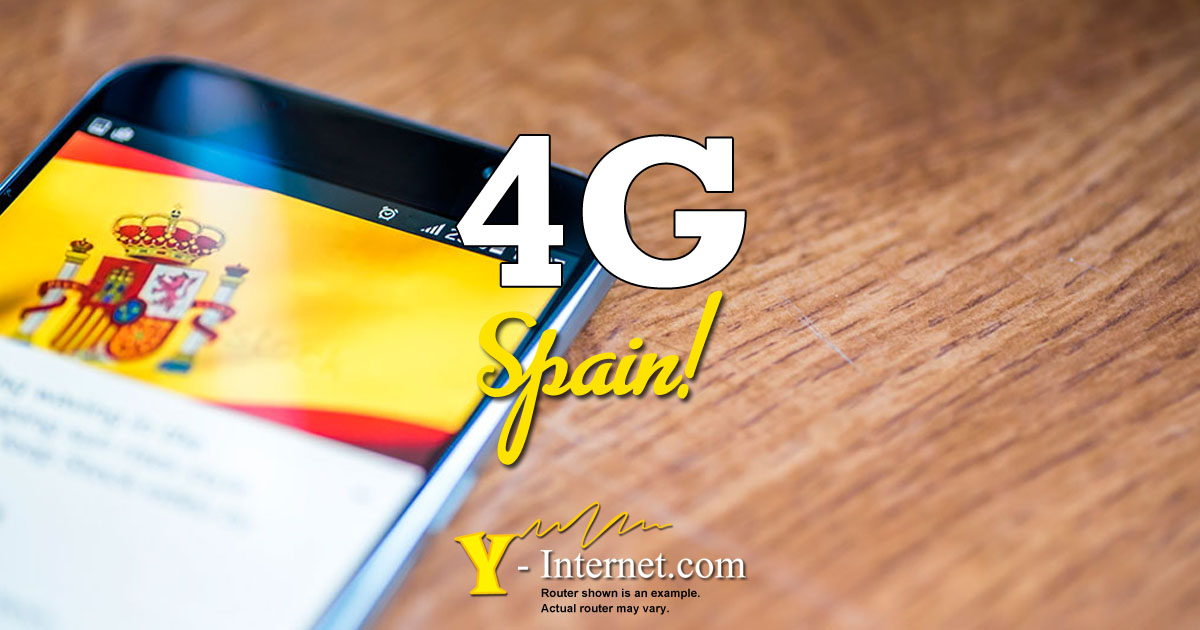 4G Internet Spain - Fast, reliable, great price - 4G from Y-Internet OG01