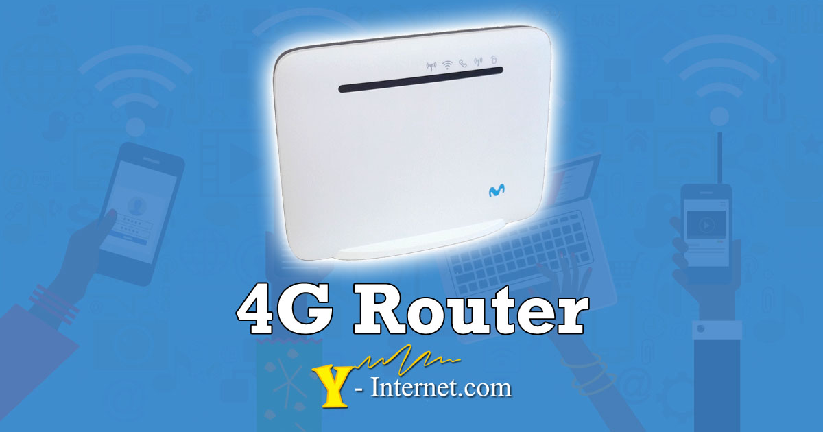 4G Router - 4G Internet from Y-Internet Costa del Sol Spain OG01
