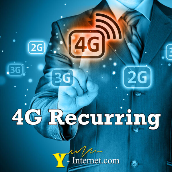 4G Recurring Contracts from Y-Internet.com